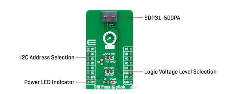 Mikroe Diff Press 2 Click